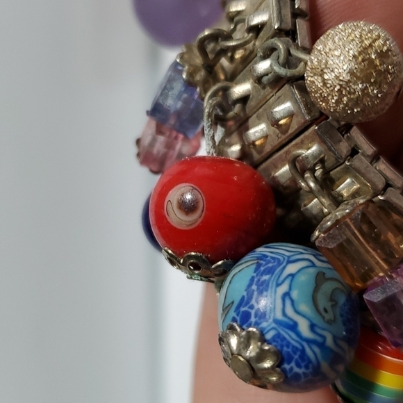Vintage stretch Cha-cha bracelet - Picture 10 of 11